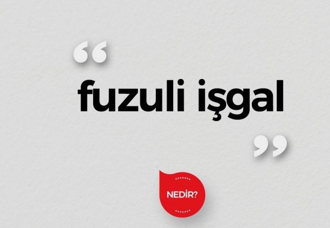 Fuzuli ( Haksız ) İşgal Tahliye  Davası Dilekçesi